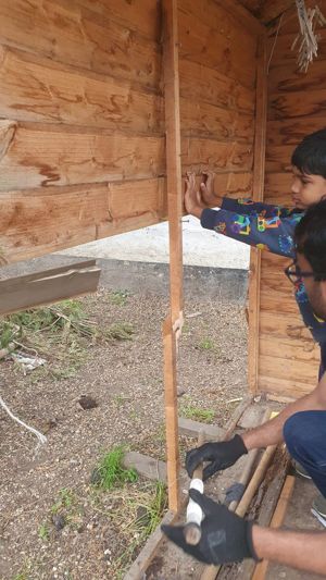 Working Party Outdoor Learning Area 3