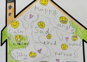 Whyteleafe School @Whyteleafe_sch Â· Jun 10 Year 2 we have started our new writing topic, 'In My Heart.' Yesterday, we each created a feeling house and today we started writing sentences about the range of feelings we can all experience.