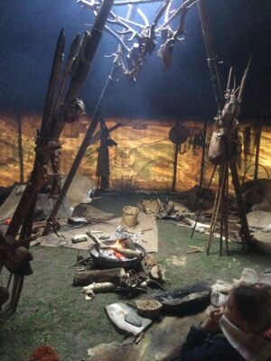 Year 3 Stone age experience