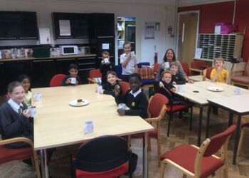 Whyteleafe School @Whyteleafe_sch Â· Nov 11 Another amazing group of children going 'over and above'. Well done everyone! #hotchocolatewiththehead