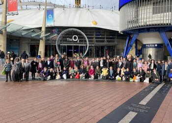 @TheO2  ready to sing our hearts out! #youngvoices  @YVconcerts