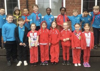 Today we celebrated World Thinking day/Founders day with children and adults proudly wearing their scouting and guiding uniforms to school #WorldThinkingDay