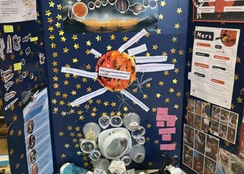 Today we have our science fair. Such amazing entries from budding, young scientists at Whyteleafe!