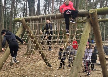 Day one has been great fun! Weâve climbed the rock wall and had a challenge obstacle course followed by a delicious dinner.