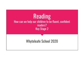 KS2 Parent Reading Workshop